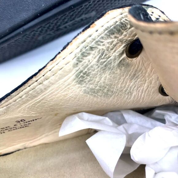 Alegria Bree Black Leather Floral Tooled Lace Up Sprigs Support Oxford Shoes - Picture 16 of 16